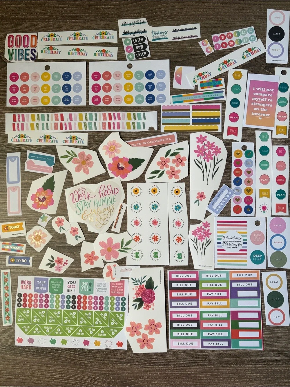 ❤️$3 The Happy Planner Not So Mystery Set